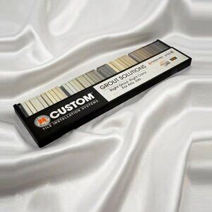 Custom Building Products Grout Solutions Color Sample Kit 40 Colors NWOT